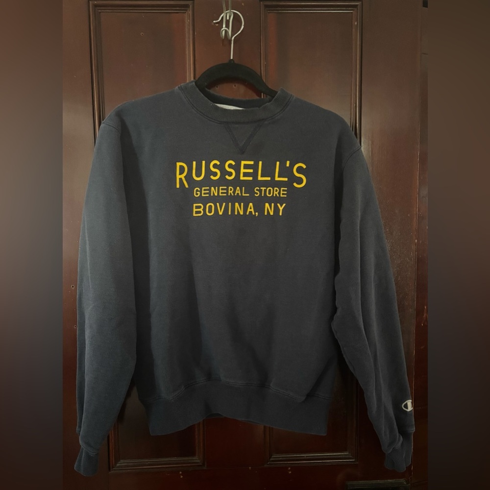 Champion Dark Blue Crewneck Sweatershirt